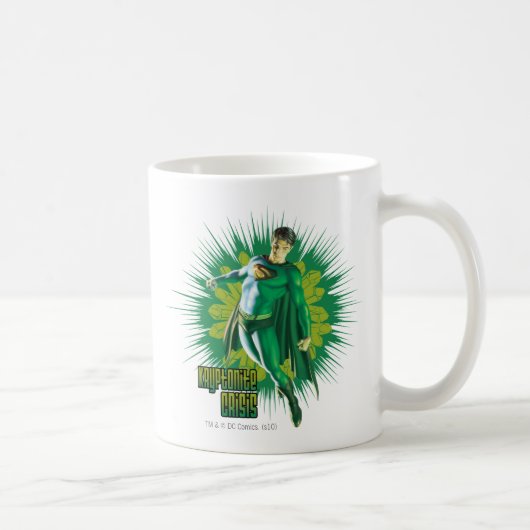 Superman Kryptonite-Krise Kaffeetasse (Rechts)