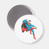 Superman Lands Lightly Magnet (Vorderseite/Rückseite)