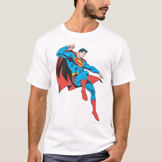 Superman Lands Lightly T-Shirt (Vorderseite)