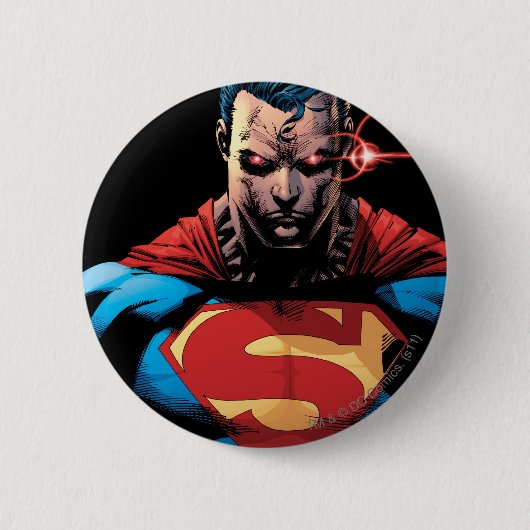 Superman - Laservision Button (Vorderseite)