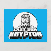Superman Last Son of Krypton Postkarte (Vorderseite)
