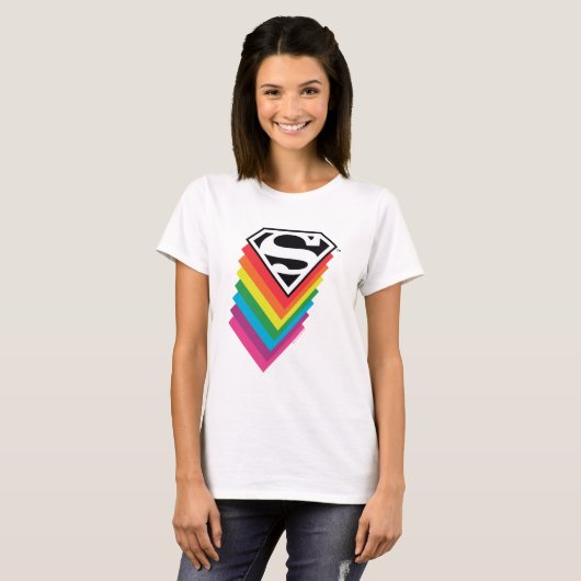 Superman Layoutsteuerzeichen T-Shirt (Vorne ganz)