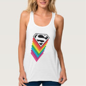 Superman Layoutsteuerzeichen Tank Top (Vorderseite)