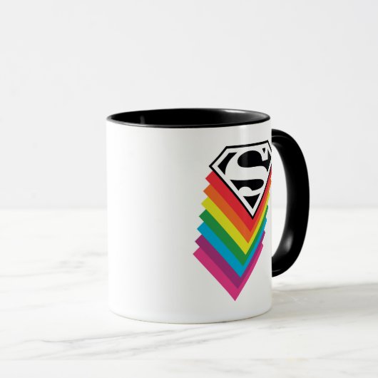 Superman Layoutsteuerzeichen Tasse (VorderseiteRechts)