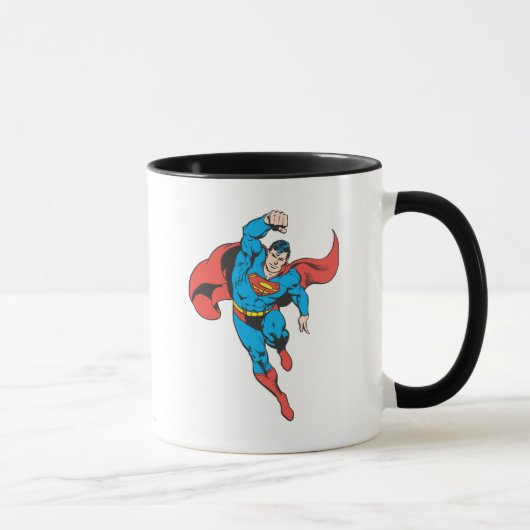 Superman Left Fist Raised Tasse (Rechts)
