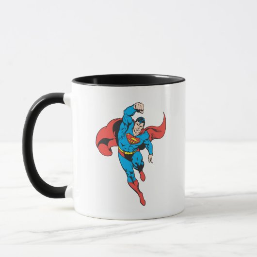 Superman Left Fist Raised Tasse (Links)