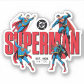 Superman Legenden Forever Grafik Aufkleber (Vorderseite)