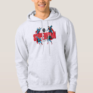 Superman Legenden Forever Grafik Hoodie
