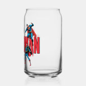 Superman Legenden für immer Grafik Dosenglas (Links)