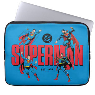 Superman Legenden für immer Grafik Laptopschutzhülle