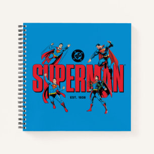 Superman-Legenden für immer Grafik Notizblock