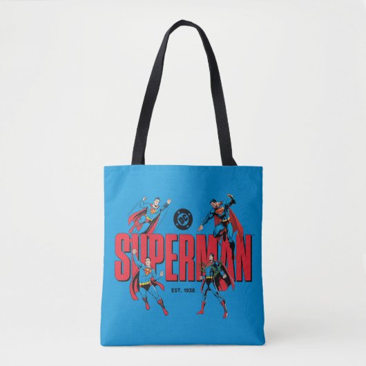 Superman-Legenden für immer Grafik Tasche (Vorderseite)