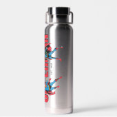 Superman-Legenden für immer Grafik Trinkflasche (Rückseite)