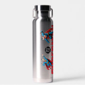 Superman-Legenden für immer Grafik Trinkflasche (Vorne)