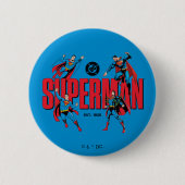 Superman Legends Forever Graphic Button (Vorderseite)