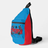 Superman Legends Forever Graphic Crossbody Bag (Rechte Ecke)