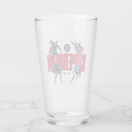 Superman Legends Forever Graphic Glas (Rückseite)