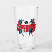 Superman Legends Forever Graphic Glas (Vorderseite)