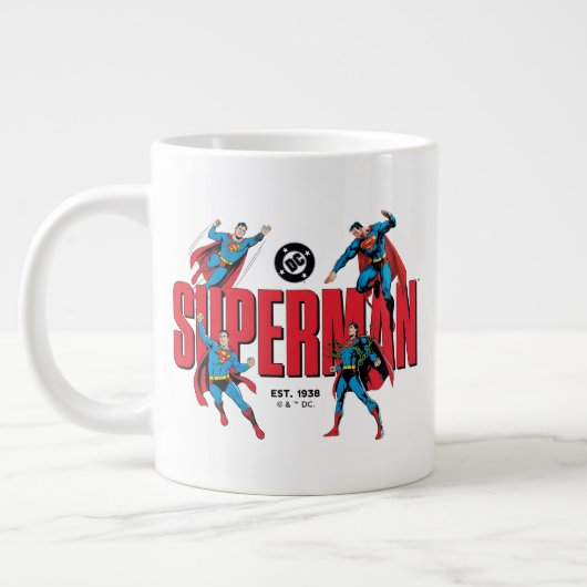 Superman Legends Forever Graphic Jumbo-Tasse (Links)