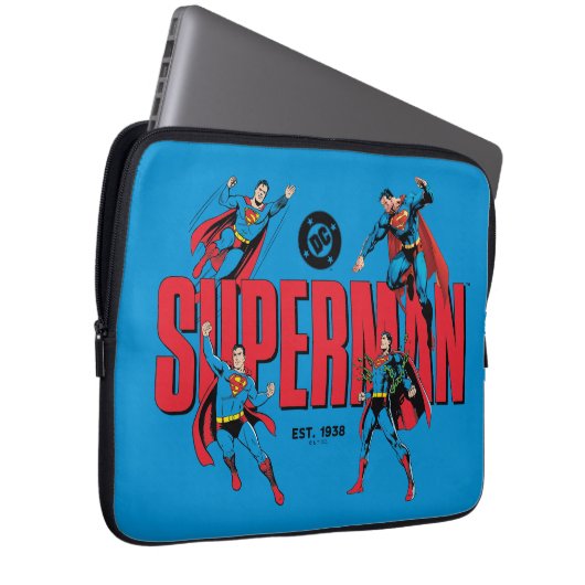 Superman Legends Forever Graphic Laptopschutzhülle (Vorne Rechts)