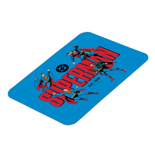 Superman Legends Forever Graphic Magnet (Linke Seite)