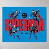 Superman Legends Forever Graphic Poster (Vorne)
