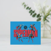 Superman Legends Forever Graphic Postkarte (Stehend Vorderseite)
