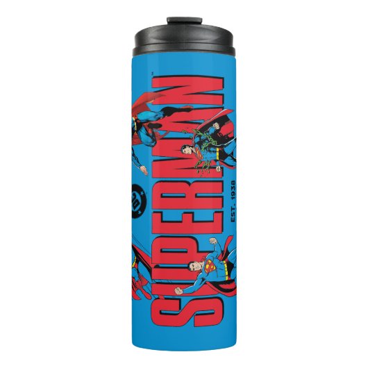 Superman Legends Forever Graphic Thermosbecher (Vorderseite)