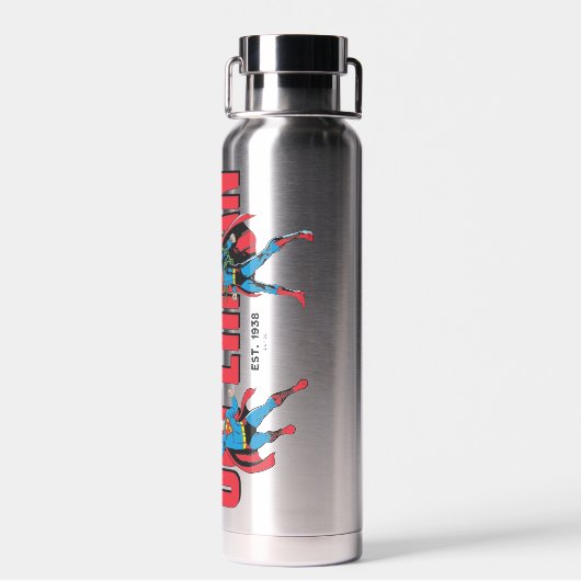 Superman Legends Forever Graphic Trinkflasche (Rückseite)