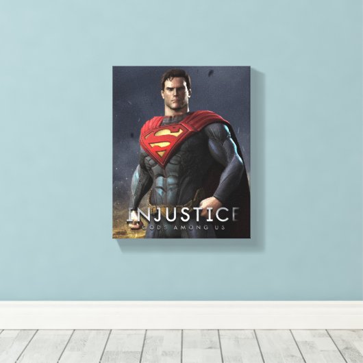 Superman Leinwanddruck (Insitu (Holzboden))
