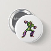 Superman Lex Luthor Button (Vorne & Hinten)
