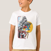 Superman Lifts Zug T-Shirt (Vorderseite)