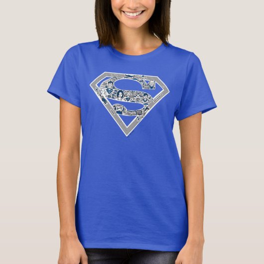 Superman Logo Doodle Art T-Shirt (Vorderseite)