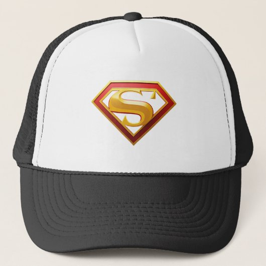 Superman-Logo Truckerkappe (Vorderseite)