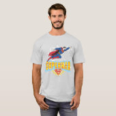 Superman-Logo und Flug T-Shirt (Vorne ganz)