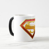 Superman-Logo Verwandlungstasse (Vorderseite Links)