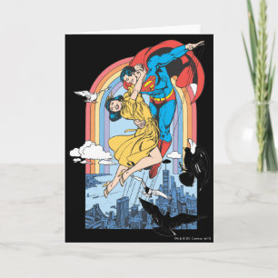 Superman & Lois in Gelb Karte