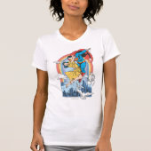 Superman & Lois in Gelb T-Shirt (Vorderseite)