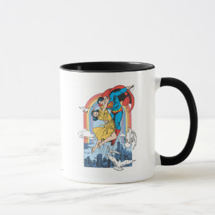Superman & Lois in Gelb Tasse