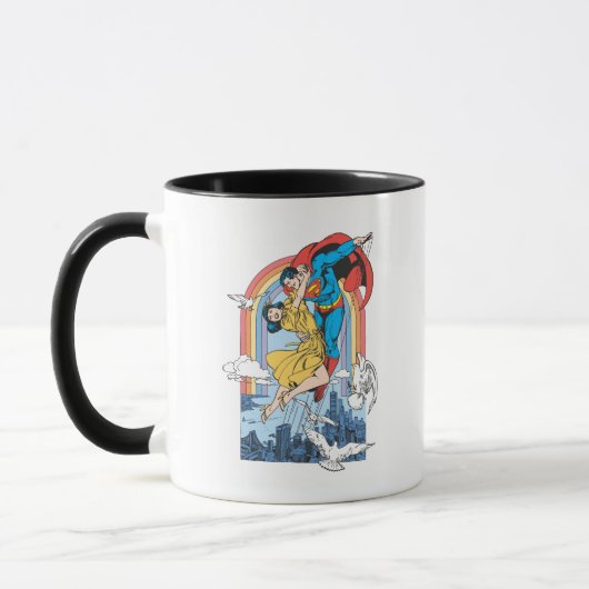 Superman & Lois in Gelb Tasse (Links)