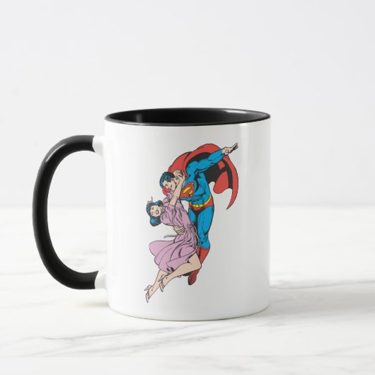 Superman & Lois in Rosa Tasse (Links)