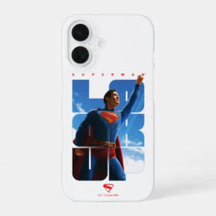 Superman Look Up Pose iPhone 16 Hülle