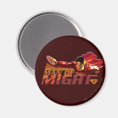 Superman Man of Might Magnet (Vorderseite/Rückseite)