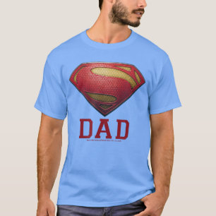 Superman Man of Steel Vater aus Stahl Familie vint T-Shirt