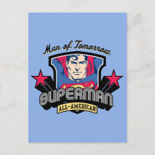 Superman - Man of Tomorrow Postkarte