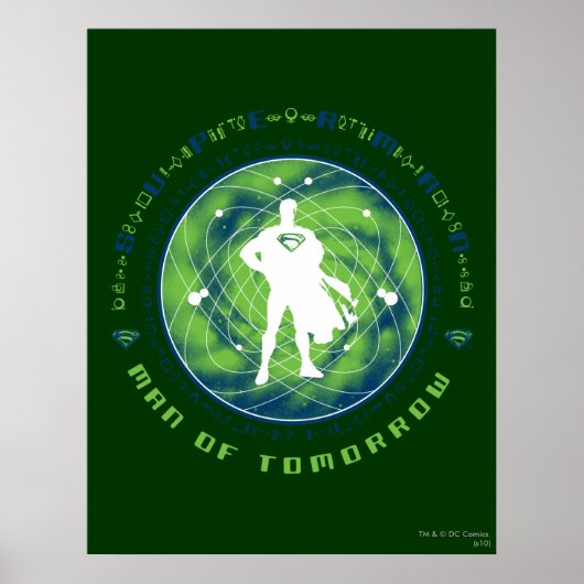 Superman Man von morgen Poster (Vorne)