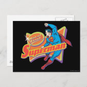 Superman - Mann aus Stahl Postkarte (Vorne/Hinten)