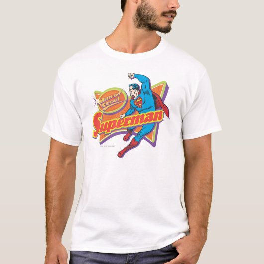 Superman - Mann aus Stahl T-Shirt (Vorderseite)