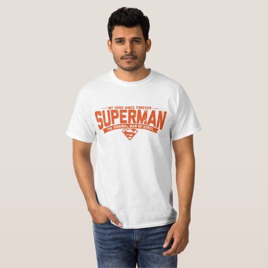 Superman - Mein Held seit ewig T-Shirt (Vorne ganz)