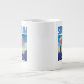 Superman Metropolis Skyline Jumbo-Tasse (Vorderseite)